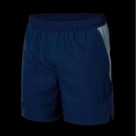 Navy blue sports shorts