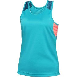 Women's Bonded Tank Top, Mesh Blue