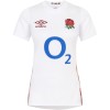 England Rugby Red Roses Home Replica Jersey 2023/24 - White - Womens