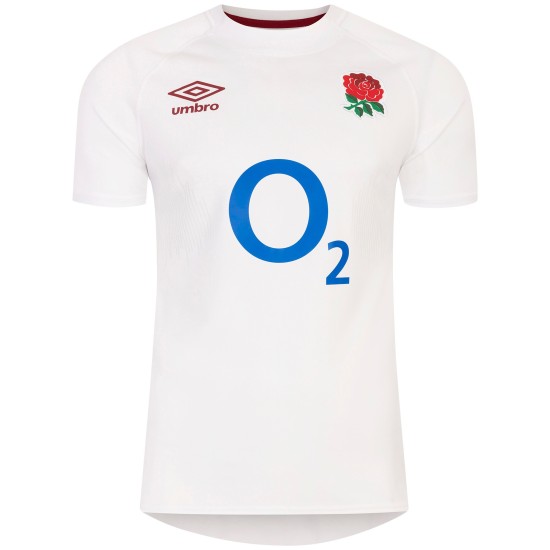 England Rugby Home Replica Jersey 2023/24 - White - Mens