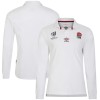 England Rugby World Cup 2023 Home Classic Long Sleeve Jersey - White - Mens England Rugby World Cup 2023 Home Classic Long Sleeve Jersey - White - Mens