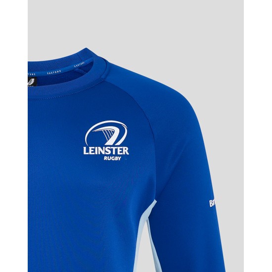 Leinster Rugby Men's 24/25 Training Sweatshirt Blue
