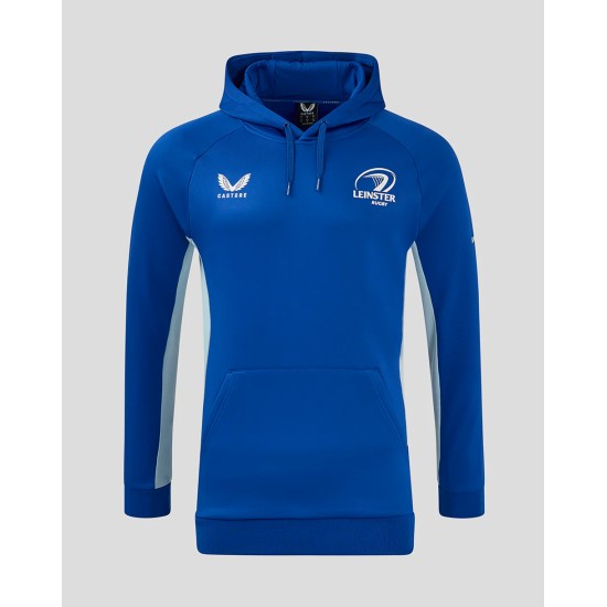 Leinster Rugby Men's 24/25 Overhead Training Hoody Blue