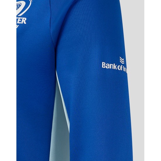 Leinster Rugby Men's 24/25 Overhead Training Hoody Blue