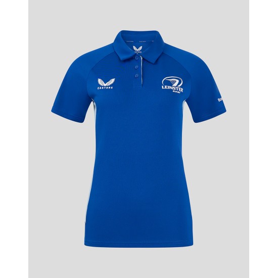 Leinster Rugby Women's 24/25 Training Polo Blue