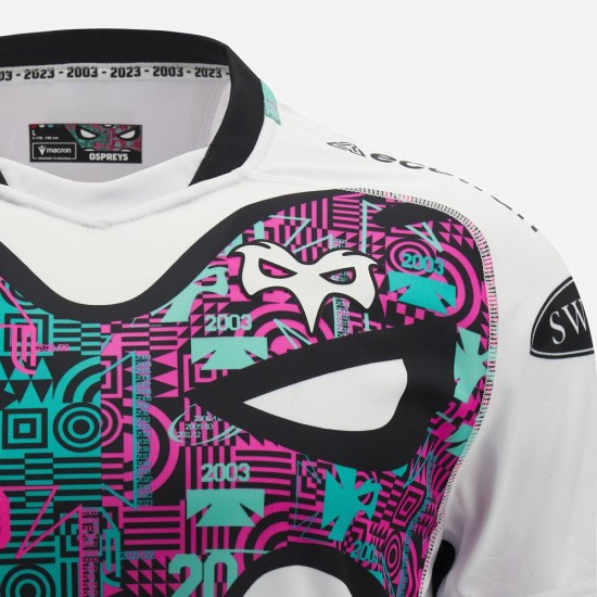 Ospreys Rugby 2023/24 away replica shirt