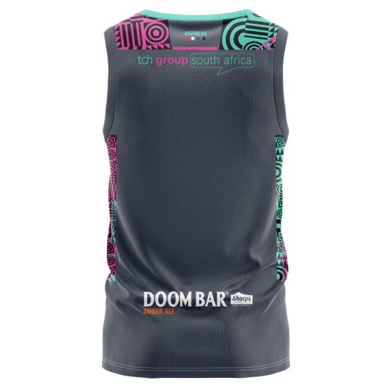 Ospreys Rugby 2023/24 European Championship Away Shirt - Mens