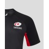 Men's Saracens 24/25 Matchday Short Sleeve Tee Black/Red