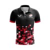Men's Polo Shirt Saracens 24/25 Match Day Black/Red