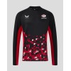 Men's Saracens 24/25 Matchday Midlayer Black/Red