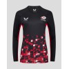 Women's Saracens 24/25 Matchday Long Sleeve Tee Black/Red