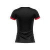 Women's Saracens 24/25 Matchday T-Shirt Black/Red Women's Saracens 24/25 Matchday T-Shirt Black/Red