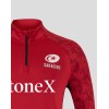 MEN'S 25/26 TRAINING 1/4 ZIP - RHYMTHIC RED