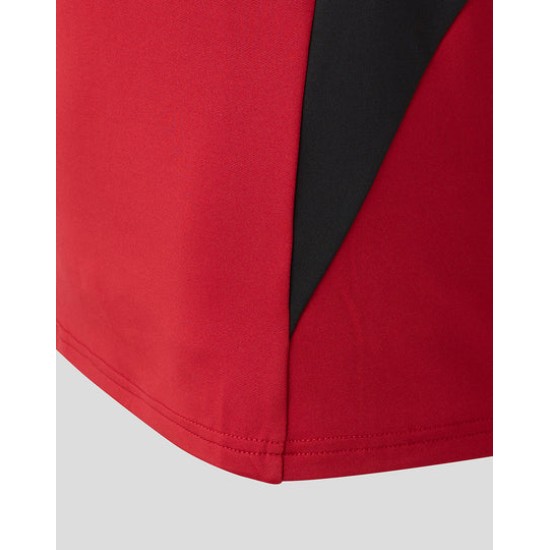 WOMEN'S 25/26 TRAINING DRILL TOP - RHYMTHIC RED