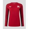 WOMEN'S 25/26 TRAINING LONG SLEEVE TEE - RHYTHMIC RED