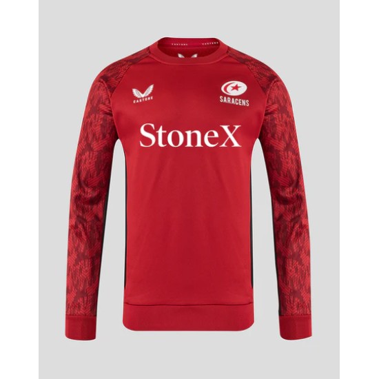 ADULTS 25/26 TRAINING SWEATSHIRT - RHYTMIC RED