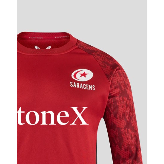 ADULTS 25/26 TRAINING SWEATSHIRT - RHYTMIC RED
