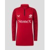 Junior 25/26 Training 1/4 Zip Top - Rhythmic Red