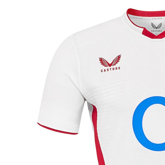 England Rugby Home Pro Jersey 2025/26 - White - Mens