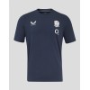 Men's England Rugby 25/26 Travel Short Sleeve Tee - Inkwell