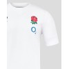 Men's England Rugby 25/26 Travel Short Sleeve Tee - Brilliant White