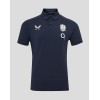 Men's England Rugby 25/26 Travel Short Sleeve Polo - Inkwell