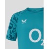 Men’s England Rugby 25/26 Performance Short Sleeve T Shirt – Storm Blue