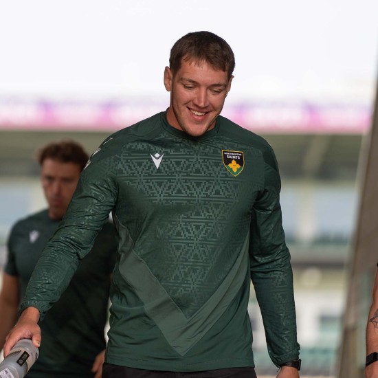 Northampton Saints Rugby 24/25 Training Sweatshirt Adult
