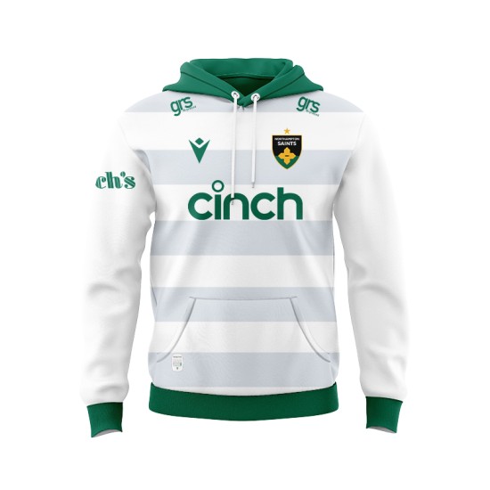 Northampton Saints Rugby 24/25 Hoodie Jersey Mens