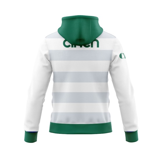 Northampton Saints Rugby 24/25 Cotton Zip Hoodie Adult
