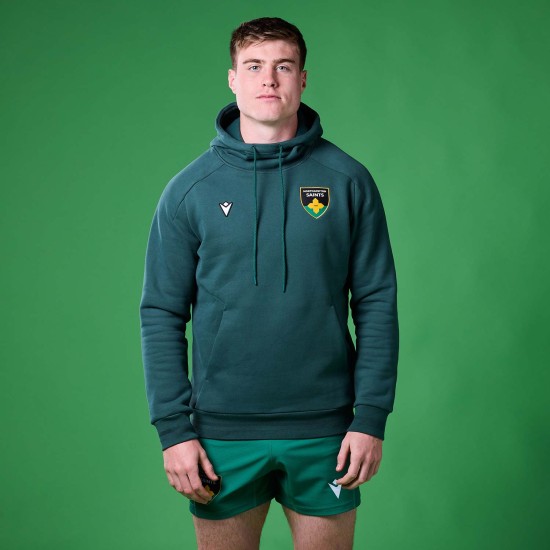 Northampton Saints Rugby 24/25 Cotton Hoody Adult