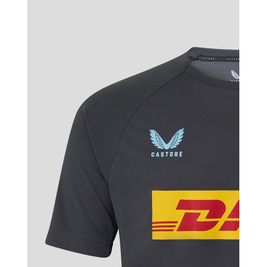 Harlequins Men's 25/26 Training Short Sleeve Tee - Ebony