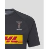 Harlequins Men's 25/26 Training Short Sleeve Tee - Ebony