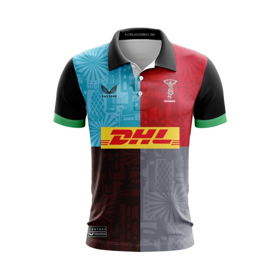 Harlequins 24/25 Home Polo Shirt