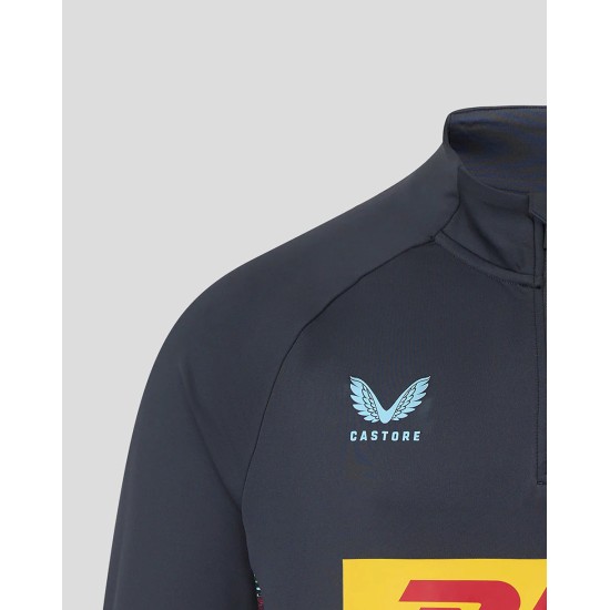 Harlequins Men's 25/26 Training 1/4 Zip - Ebony