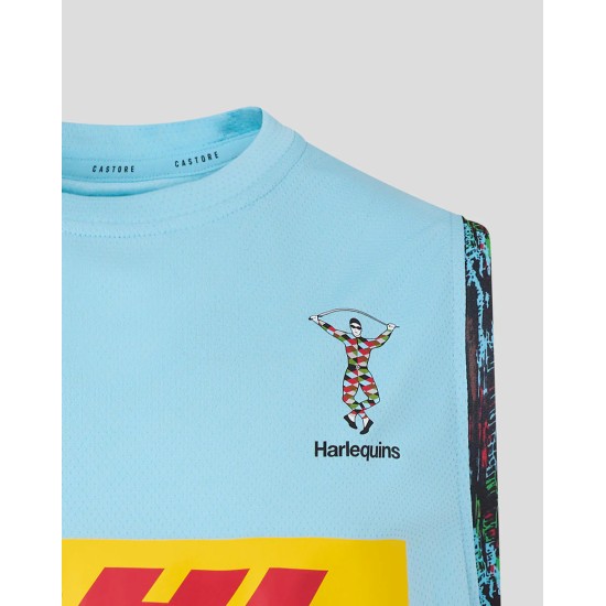 Harlequins Men's 25/26 Training Vest - Sky Blue