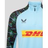 Harlequins Men's 25/26 Training 1/4 Zip - Sky Blue