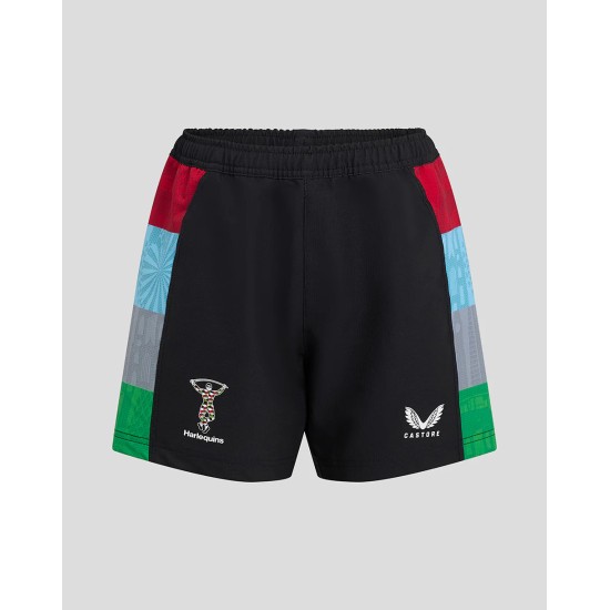 Youth Harlequins 24/25 Home Shorts
