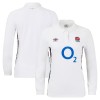 England Rugby Home Classic Long Sleeve Jersey 2024/25 - White - Womens
