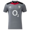 England Rugby Gym Training T-Shirt - Gray - Junior