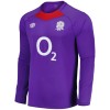 England Rugby Relaxed Long Sleeve Training Jersey - Purple - Mens