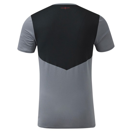 England Rugby Gym Training T-Shirt - Gray - Mens England Rugby Gym Training T-Shirt - Gray - Mens