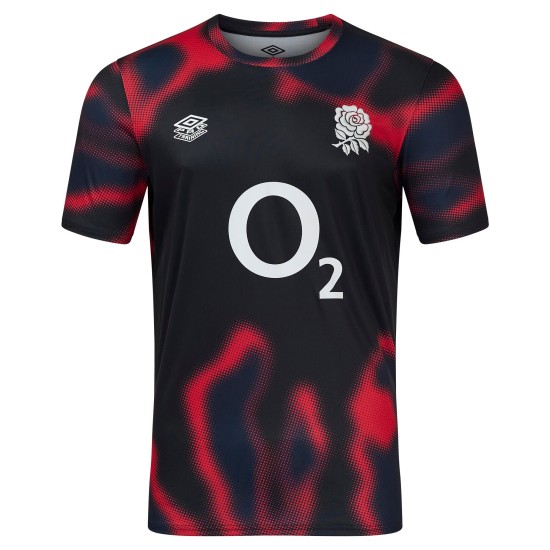 England Rugby Warm Up Jersey - Heatmap - Mens