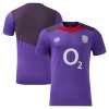 England Rugby Gym Training T-Shirt - Purple - Junior