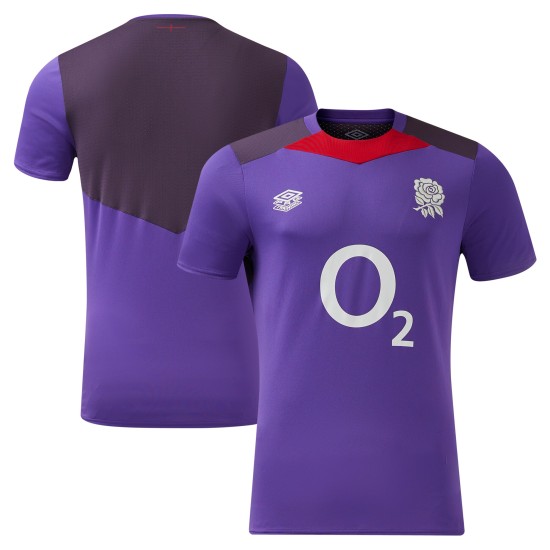 England Rugby Gym Training T-Shirt - Purple - Junior