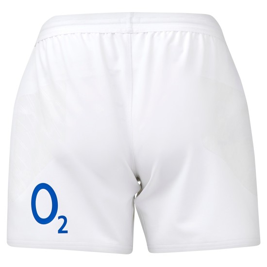 England Rugby Home Replica Shorts 2024/25 - White - Junior