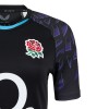 England Rugby Red Roses Alternate Replica Jersey 2025/26 - Black - Womens
