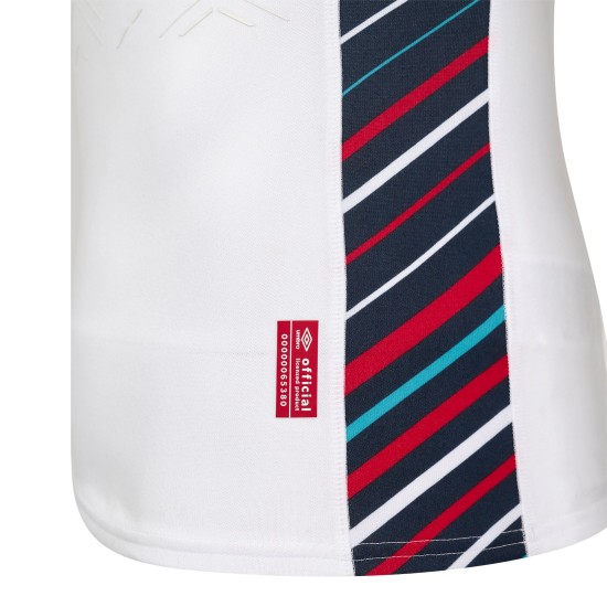 England Rugby Home Pro Jersey 2024/25 - White - Junior