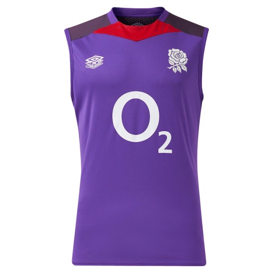 England Rugby Team Home Classic Jersey 2024/25 - Purple - Mens