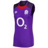 England Rugby Training Sleeveless T-Shirt - Purple - Womens